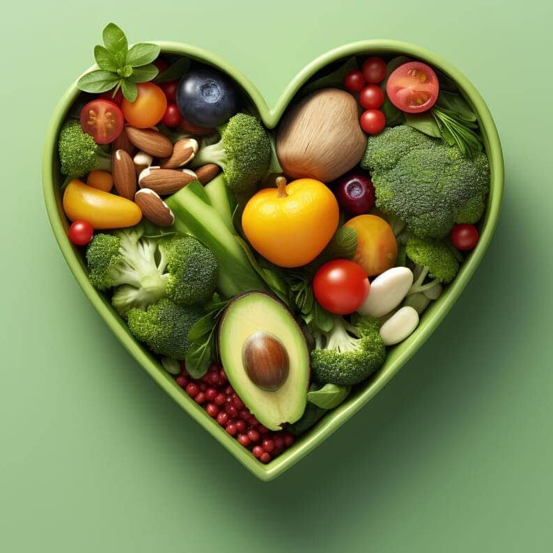 Whole foods supporting digestive health through gut health nutrition